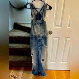 H&M Divided Blue Denim Women Jeans Overalls